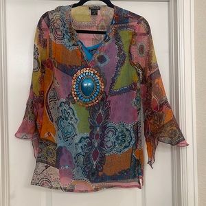 Indian Print Top